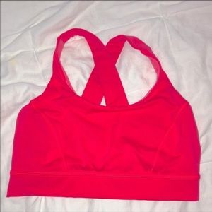 Pink Lululemon bra